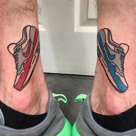 nike air max tattoo art|nike tattoos for women.